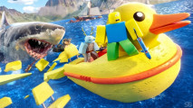 SharkBite 2 cover art from the game's Roblox page